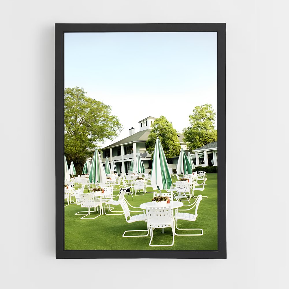 Poster Pause au Green – affiche Golf (vue 2)